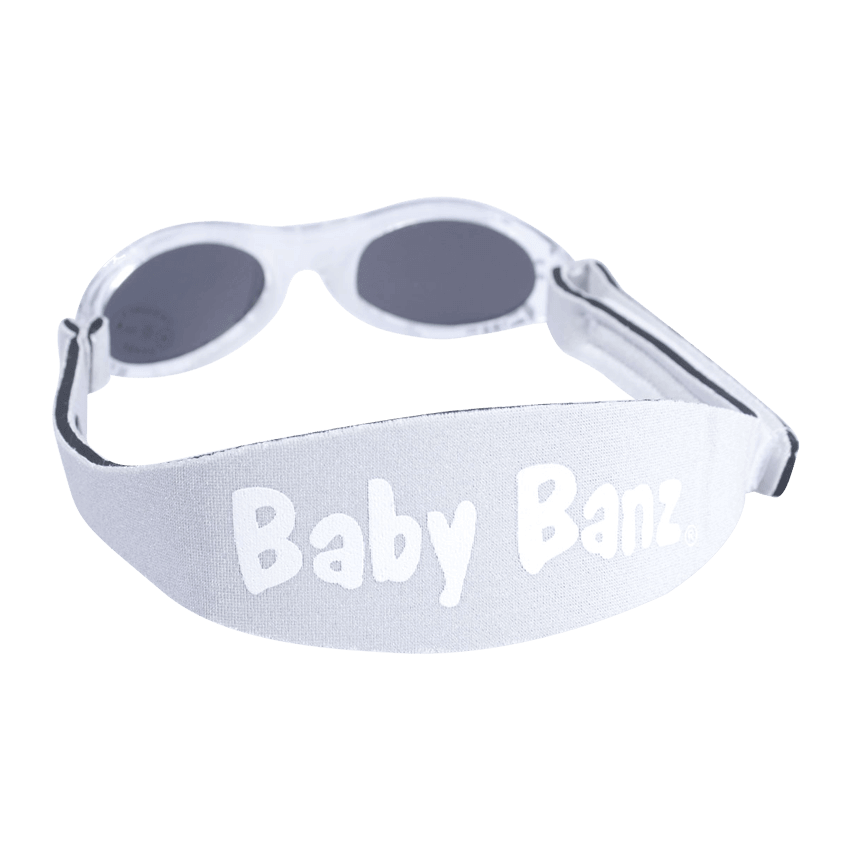 Baby Banz solbriller for barn - Blomstrete sølv (Adventure Silver leaf)
