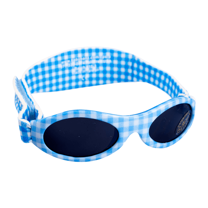 Solbriller barn og baby - Lyseblå og hvite