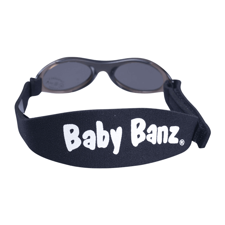 Baby Banz / Kidz Banz solbriller for barn og baby - Sorte (Adventure Black)