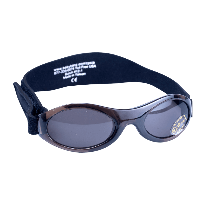 Baby Banz / Kidz Banz solbriller for barn og baby - Sorte (Adventure Black)