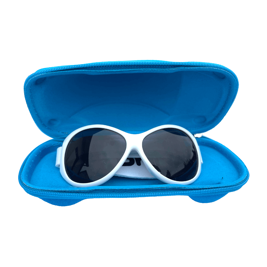 Etui barnesolbriller - Blå bil