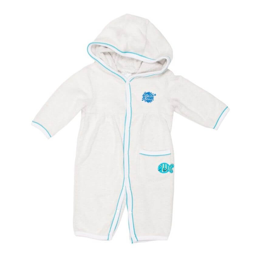 Håndkledress - Grå og turkis