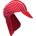 Playshoes UV Solhatt med nakkeskygge - Dots