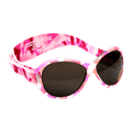 Retro Solbriller for barn og baby - Rosa mønster (Retro Banz Pink Diva)