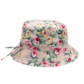 Solhatt med UPF50+ solbeskyttelse - Rosa med blomster (Banz Vintage rose)