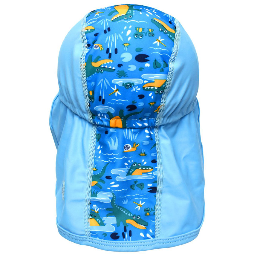 Solhatt UPF50 for barn og baby - Crocodile Swamp