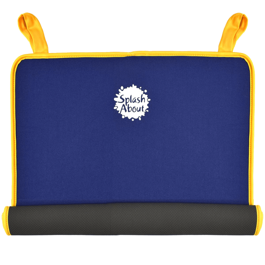 Stellematte baby - Blå og gul