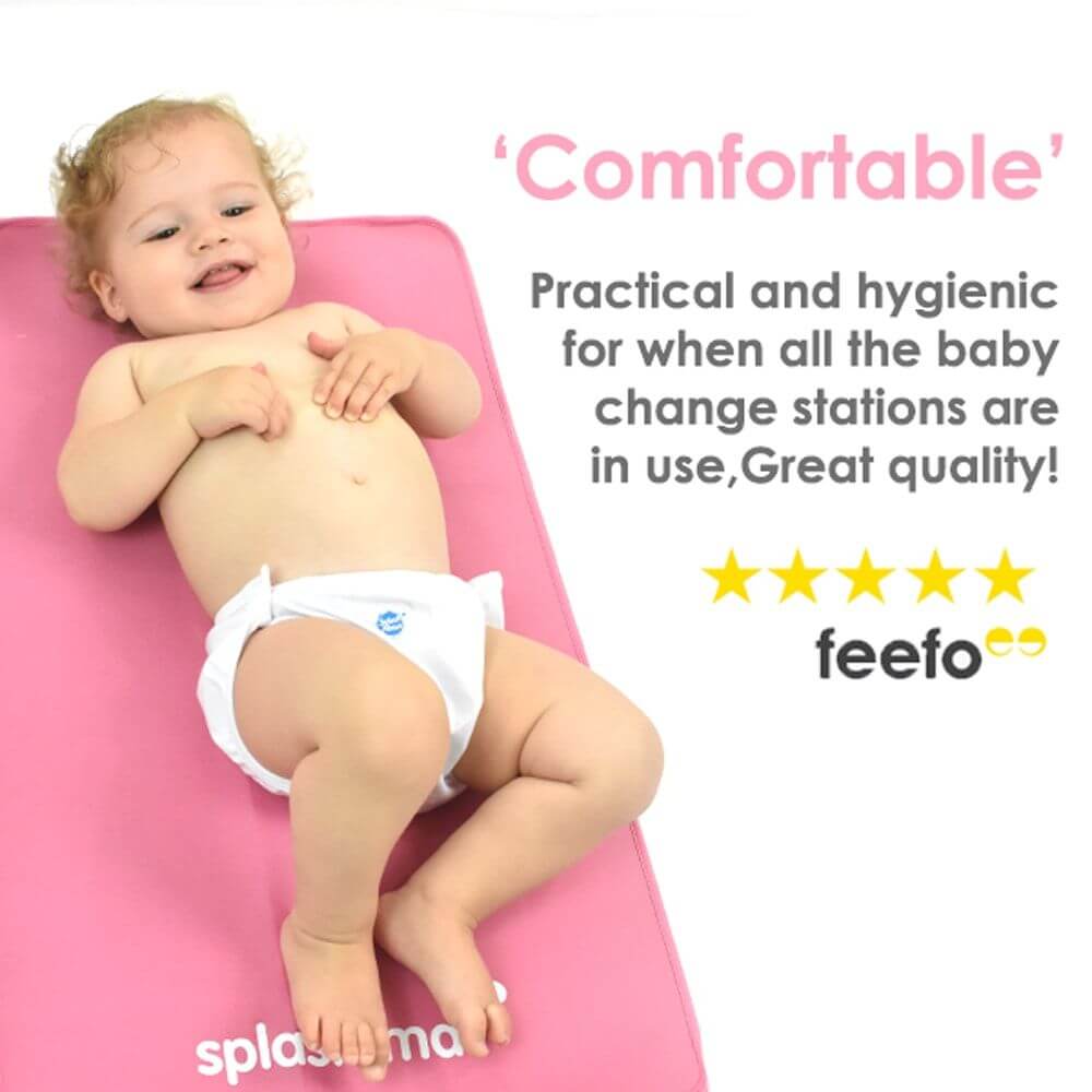 Stellematte babysvømming - Rosa