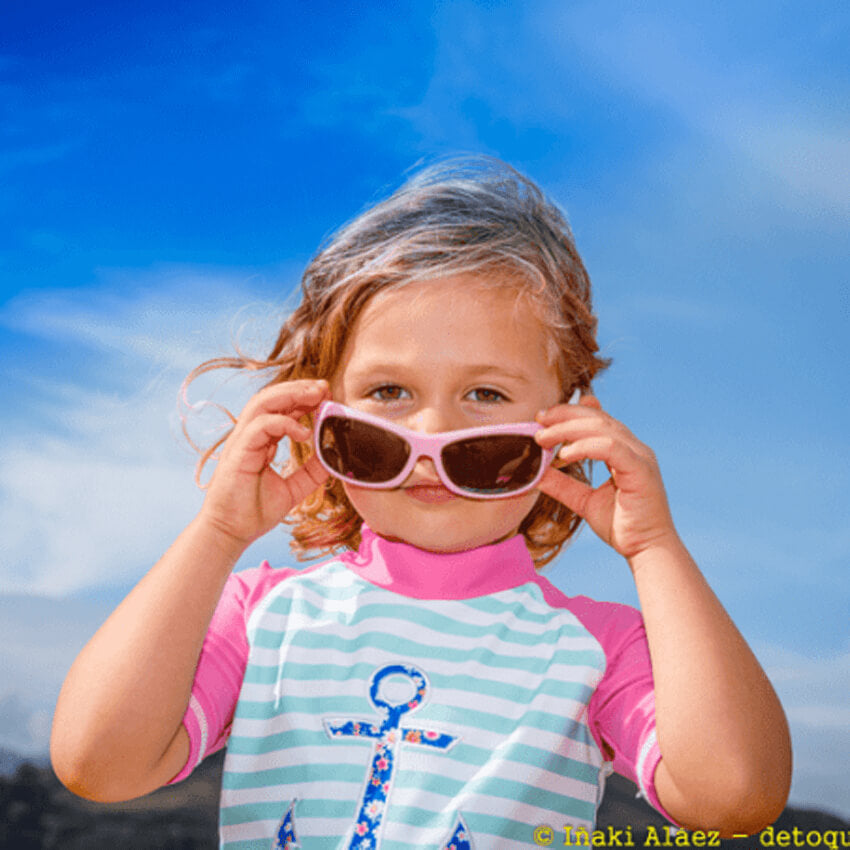 Banz UV-dräkt - Ankare Turkos och Rosa