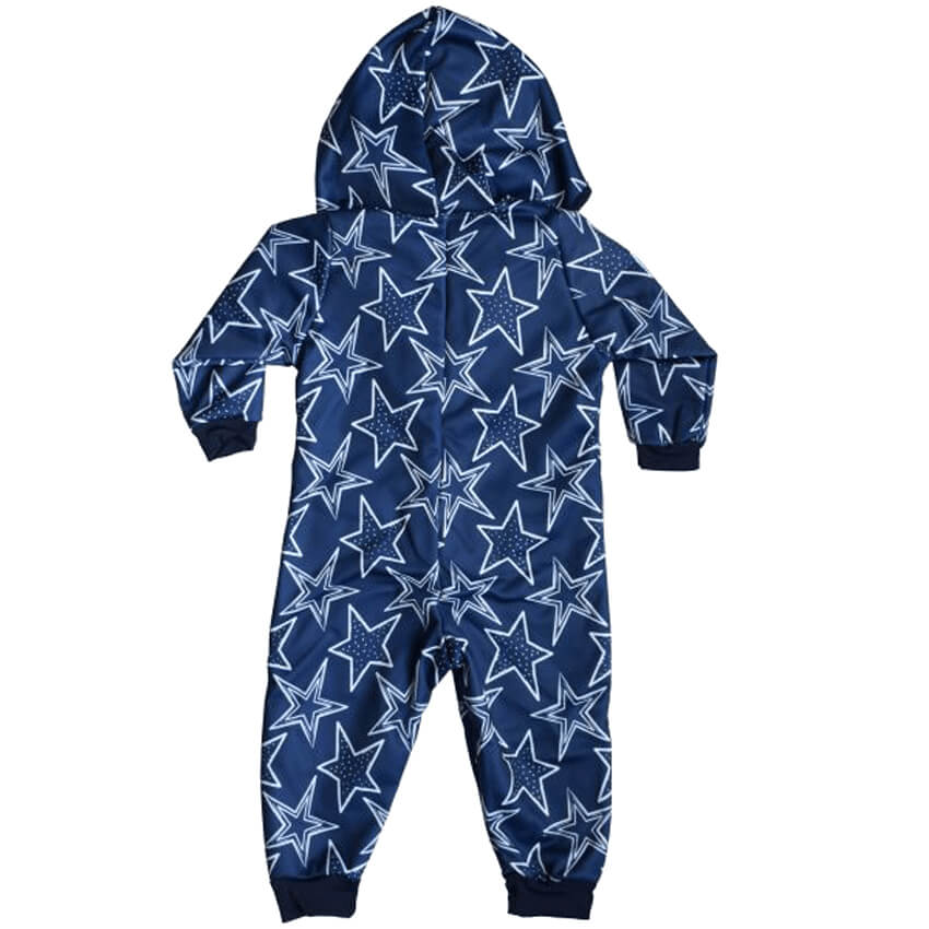 Supermyk og vanntett jumpsuit for barn og baby - Stars
