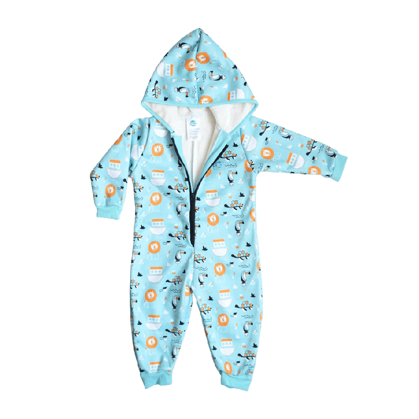 Supermyk og vanntett jumpsuit for barn 0-3 år - Noahs Ark