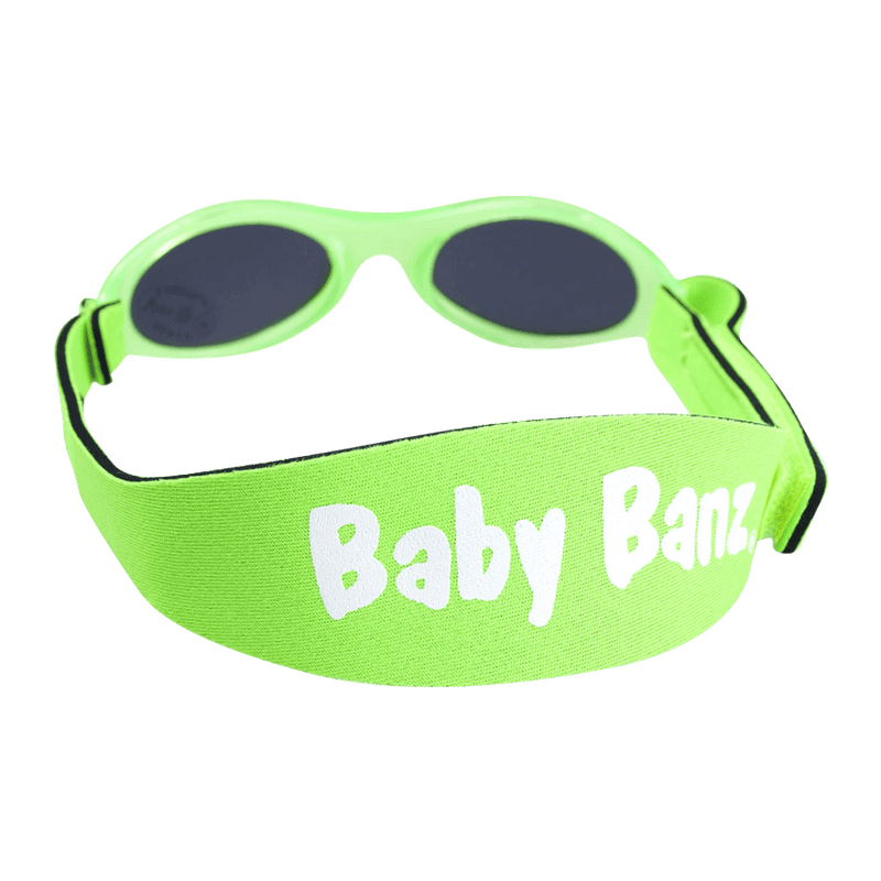 Baby Banz / Kidz Banz solglasögon för barn och baby. Frisk grön färg.