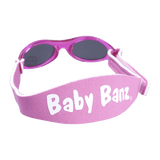 Baby Banz / Kidz Banz solglasögon för barn och baby. Klassisk rosa.