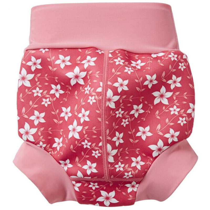 Badbyxa för babysim - Happy Nappy Pink Blossom