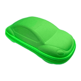 Fodral, klut och uppbevaringspåse till solglasögon - Grön bil