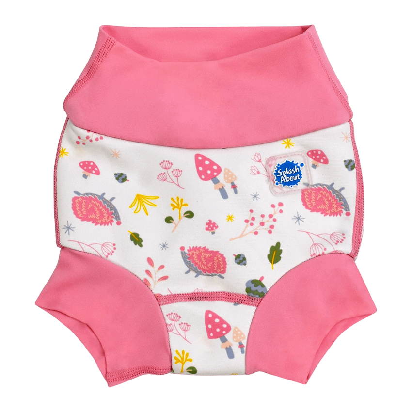 Babysimning badbyxa med bakteriedödande innerblöja - Happy Nappy DUO™ Forest Walk