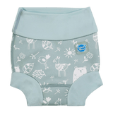 Babysimning badbyxa med bakteriedödande innerblöja - Happy Nappy DUO™ Sunny Bear