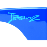 Solbriller for barn 4-10 år - Blå (JBanz Blue Wrap)