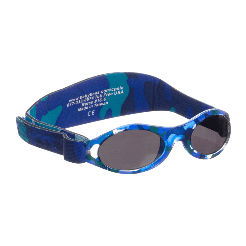 Solglasögon barn - Blå med mönster (Camo Blue). Endast 195 kr.