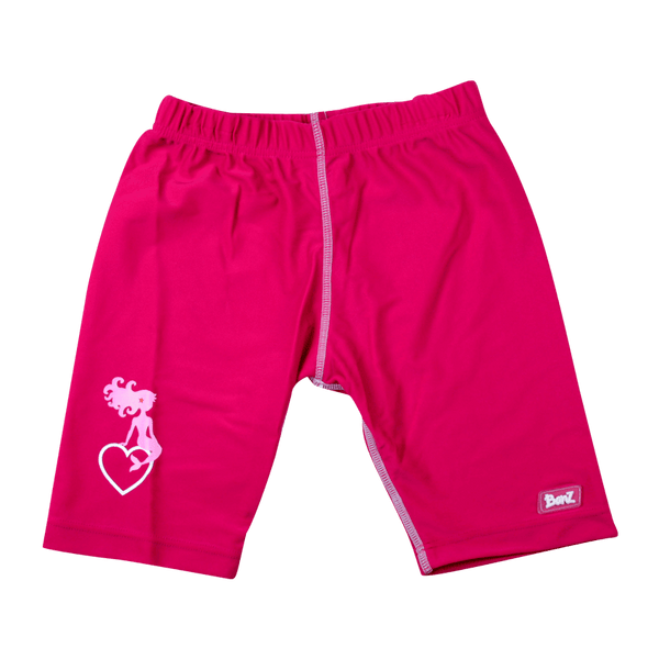 UV badbyxor i mörk rosa - Banz Deep Pink Shorts