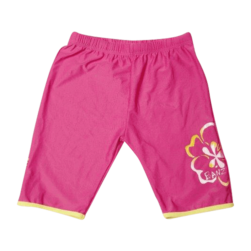 UV badbyxa i rosa och gult - Banz Sun Blossom Shorts